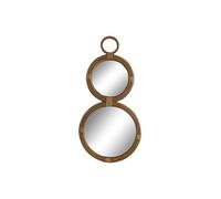 DKD Home Decor Miroir Mural 41 x 2 x 83 cm Verre Naturel Marron Tropical