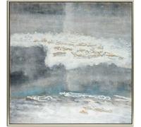 DKD Home Decor Modern Abstract Canvas (131 x 3,8 x 131 cm) - - Marque EAN : 8424002015459