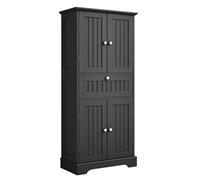 DKDAHIO Bibliothèque d'angle à 5 niveaux, étagère de salon, rangement de bureau à domicile, finition bois noir, étagère ouverte, 9,3 x 12 x 51,7 cm, réglable, légère, durable, portable, llkkjjaaa