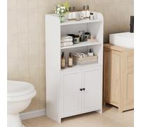 DKDAHIO Conteneur à 3 niveaux, hauteur variable, organiseur sous évier, armoire de cuisine, salle de bain, étagère multifonction, blanc, grand, léger, durable, portable, facile à utiliser