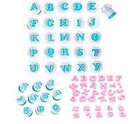 DKDDSSS 36PCS Emporte-Pièce, Lettres Alphabet Nombre Découpoirs pour Décoration Pâte à Sucre, Biscuit, Gteau, Ustensiles à Pâtisserie,Emporte Piece Lettre Alphabet