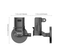 DKE&YMQ Base magnétique Base Universelle de réglage de l'angle Extension Accessoire pour DJI OSMOpocket3