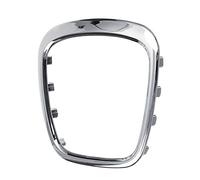 DKEKE Chrome Volant Couvercle Couvercle Trim Sticker Centre Logo Cadre d'anneau pour Audi A4 B8 B6 B7 A3 8P S3 A6 C6 Q7 Q5 A5 DKEKE