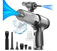 DkevEu Aspirabriciole Senza Fili Aspirapolvere Portatile 3 in 1 19000 Pa Aspirateur à Main Puissant Aspirateur Voiture Aspirateur sans Fil Petit pour Auto Bureau Maison PC Cuisine