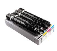 DKIUYGWZ Cartouche de Toner 1 Ensemble 4 pièces NPG65 GPR51 CEXV47 Compatible avec IRCC250 IRCC255 IRC350 IRCC351 IRC355(CMYK)