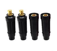DKJ35-50 Kit de connecteurs de câble de soudage TIG Quick Connect 200-315 A, section de fil de 35 à 50 mm², résistant à l'huile/aux hautes températures, pour soudeurs