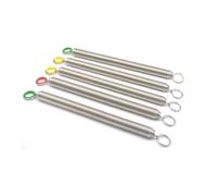 DKJAHSEK 5 pièces Pilates Reformer Ressort équipement de Pilate Accessoires Yoga lit Musique Fil Acier Ressorts Tension