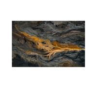 DKJAHSEK Autocollant adhésif en PVC for Fond d'aquarium 3D, Motif Rocheux(Color3,50x80cm)