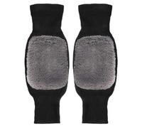 DKJAHSEK Genouillères d'hiver Chaudes for Hommes et Femmes, 1 Paire, Protection en Laine Double épaisseur, Plus Velours, Contre Le Vent Froid(T9,35-60kg fo M)