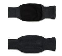 DKJAHSEK Genouillères en Cachemire for Hommes et Femmes, 2 pièces, Chaudes for l'hiver, Protection Laine Double épaisseur, Plus Velours, équipement de Contre Le Vent Froid(Style 1 Gray)