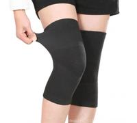 DKJAHSEK Genouillères en Laine d'hiver Unisexe Cachemire, genouillères for prévenir l'arthrite, Garder au Chaud, Protection du Genou, genouillère Coton épais(No wool-01,M)