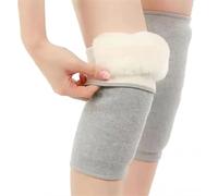 DKJAHSEK Genouillères en Laine d'hiver Unisexe Cachemire, genouillères for prévenir l'arthrite, Garder au Chaud, Protection du Genou, genouillère Coton épais(Wool-05,L)