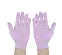 DKJAHSEK Lot de 2 paires gants en nitrile réutilisables et imperméables à haute température for la maison, cuisine, le nettoyage vaisselle pour le ménage, le nettoyage et la lessive(Purple)