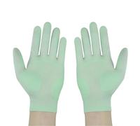 DKJAHSEK Lot de 2 paires gants en nitrile réutilisables et imperméables à haute température for la maison, cuisine, le nettoyage vaisselle pour le ménage, le nettoyage et la lessive(Green)