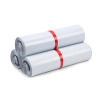 DKJAHSEK Sac de courrier, enveloppe Express, Sacs Rangement, d'expédition, Pochette en Plastique PE Auto-adhésive, Sac d'emballage et(White,16X22cm 30pcs)