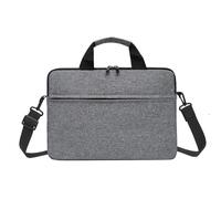 DKJAHSEK Sacoche Ordinateur Sacoche for ordinateur portable MacBook Air M1, étui for Xiaomi Dell Asus 13, 14, 15, 15,6 pouces, sac à bandoulière léger, sac à main, porte-documents(Grey,For 13.3 inch)