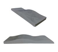 DKJAHSEK Surmatelas Table De Massage Surmatelas de lit incurvé for Salon de beauté, Table de Massage en Velours, Matelas for Salon de beauté(Grey Mattress)