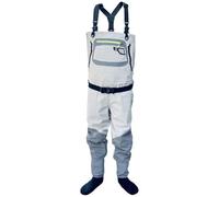 DKJAHSEK Waders Bas de pêche Respirant, Taille de Poitrine, Wader Convertible, Botte imperméable en néoprène, Pantalon de pataugeoire de Hanche de Kayak for Hommes et Femmes(XL)