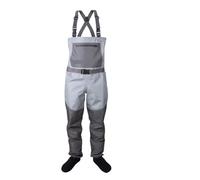 DKJAHSEK Waders Wader de pêche imperméable for Hommes et Femmes, Ultra Respirant, léger, Confortable, Bas de Hanche(M)