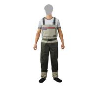 DKJAHSEK Waders Wader de Poitrine Respirant et imperméable, Pantalon de pêche for Hommes et Femmes(M)