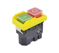 DKLD DZ04 4 broches 250V AC 8(6) A interrupteurs à bouton-poussoir électromagnétiques étanches ON OFF interrupteur d'arrêt de démarrage for rectifieuse