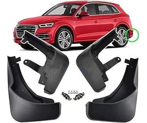 DKLIMA 4 pièces Bavettes Voiture pour A UDI Q5 FY S Line SQ5 2018 2021 Flaps Splash Fender Garde Boue Anti-éclaboussures Protection Avant Arrière Pare