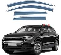 DKLIMA Lot de 4 déflecteurs d'air de voiture pour MK3CR 2019+ - Déflecteurs d'air de porte - Déflecteurs d'air pour fenêtre latérale - Accessoires de voiture