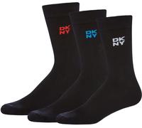 Dkny 3 Pack Mens Gift Socks Fink Noir Tailles 7 à 11 pour hommes Male