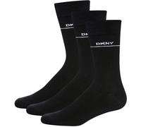 Dkny 3 Pack Mens Socks Noir Tailles 7 à 11 pour hommes Male