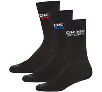 Dkny 3 Pack Mens Sport Socks Dogwood Noir Tailles 7 à 11 pour hommes Male