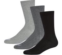 Dkny 3 Pack Womens Socks Shyla Black/Grey/ChrC Femmes 6-8 Female