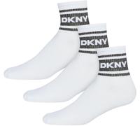 Dkny 3 Pack Womens Sport Socks Lyra Blanc Femmes 6-8 Female