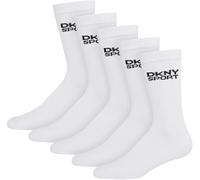 Dkny 5 Pack Mens Sport Socks Radde Blanc Tailles 7 à 11 pour hommes Male