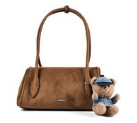 DKNY Amelie Sac de shopper Cuir véritable 36 cm brun