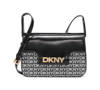 DKNY Avril Crossbody, Sac à bandoulière Femmes, Logo Noir et Noir, s