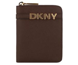 DKNY Avril Porte-monnaie Cuir 13 cm brun