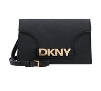 DKNY Femme Avril Wallet on A String Embrayage, Noir/Or, Taille Unique