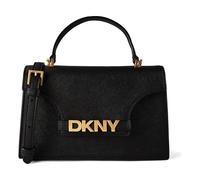 DKNY Avril Sac à main Cuir véritable 24 cm noir