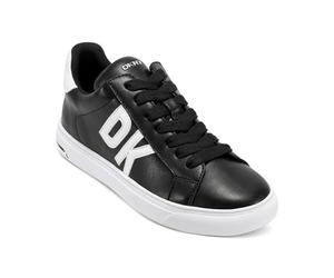 DKNY Baskets Abeni Lacets Up pour Femme, Noir et Blanc., 40.5 EU