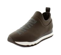 DKNY Baskets Basses à Enfiler avec Logo pour Femme, Gris, 38.5 EU