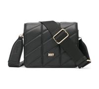 DKNY Bodhi Square Crossbody, BANDOULIÈRE Femme, Noir/Or
