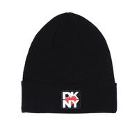 Dkny - Bonnet Beanie Noir Design Élégant - Femme - Accessoires - Noir - Taille: L