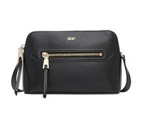 DKNY Chelsea Dome Crossbody, Bandoulière Femme, Noir et doré, S