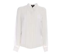 Dkny - Chemise Plastron Blanche avec Dos Noir - Femme - Blouses et Chemises - Blanc - Taille: 40 FR