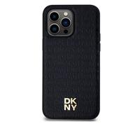 DKNY Coque Arrière pour iPhone 13 Pro Max Compatible Noir