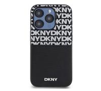 Coque Arrière pour iPhone 14 Pro Max avec une Pochette pour Cartes DKNY Noir