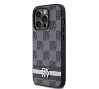 Dkny Coque De Téléphone Dkhcp14lpcptssk Iphone 14 Pro 6.1 Leather Checke Mono Pattern&printed Stripes