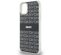 DKNY Coque pour iPhone 11 MagSafe – TPU souple, luxueuse, motif noir