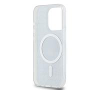 DKNY Coque pour iPhone 15 Pro MagSafe TPU souple à motif Noir