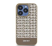 DKNY Coque de téléphone iPhone 15 Design élégant Protection optimale Marron